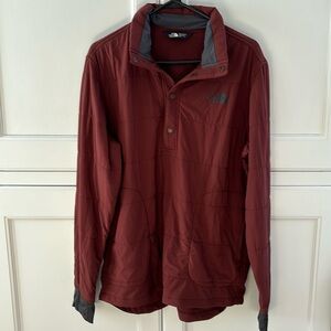 North face men’s quarter zip pullover